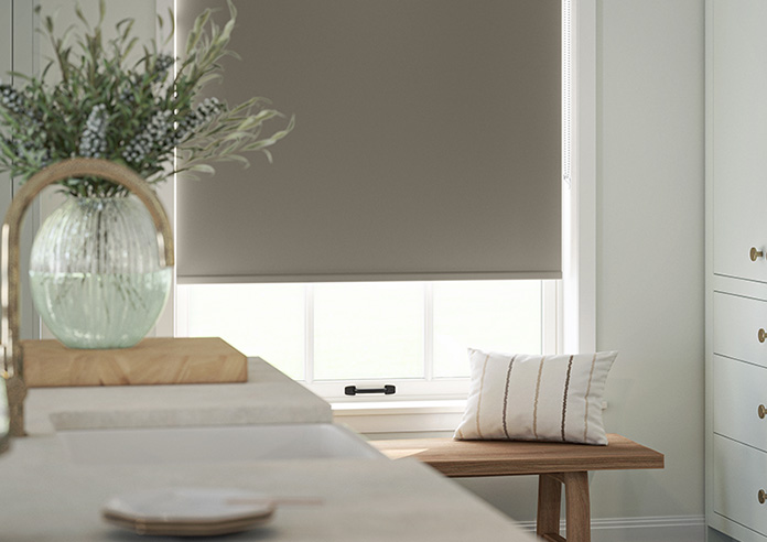 Trinity (FR Blackout), Ursine - Twist&Fit Roller Blind - Image 5